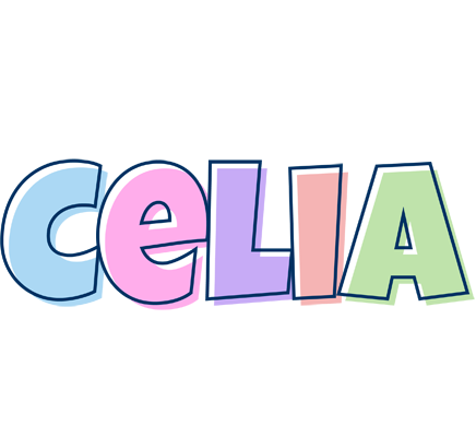 Celia pastel logo