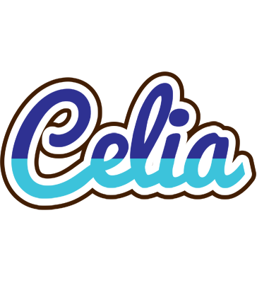 Celia raining logo