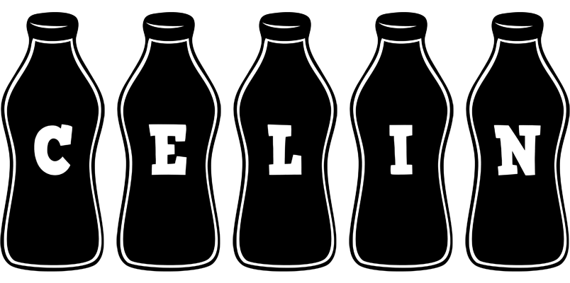 Celin bottle logo