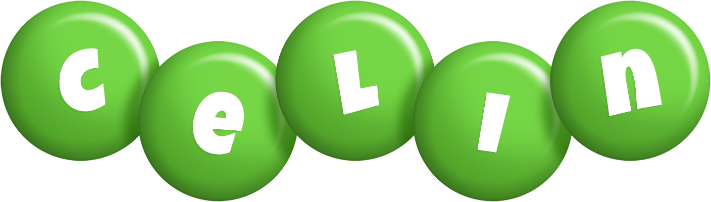 Celin candy-green logo