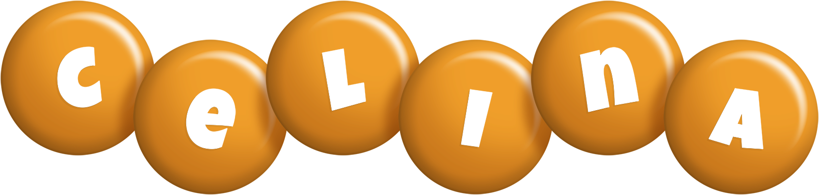 Celina candy-orange logo