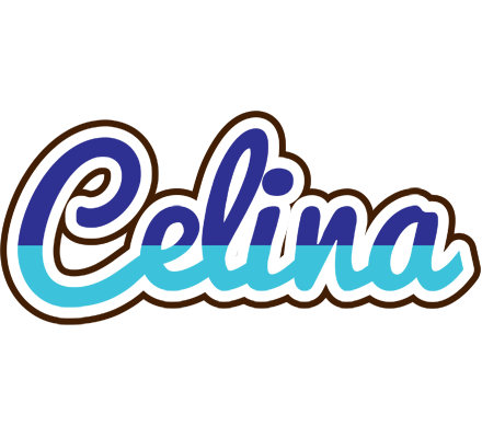 Celina raining logo