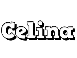 Celina snowing logo