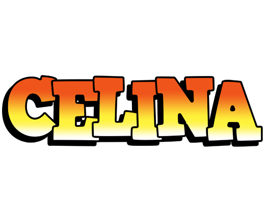 Celina sunset logo