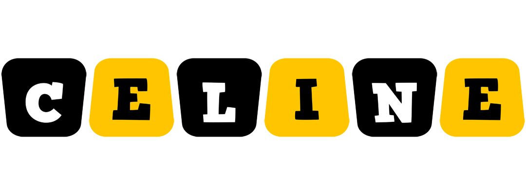 Celine boots logo