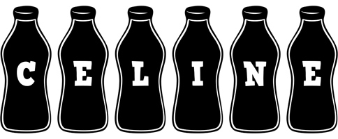 Celine bottle logo