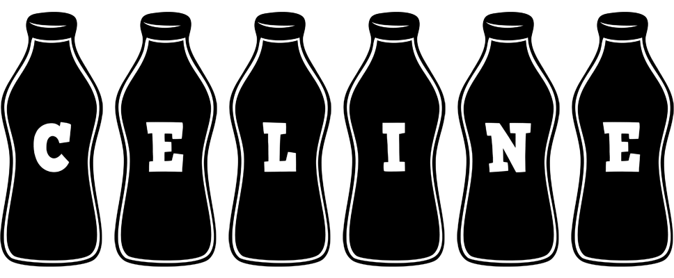 Celine bottle logo