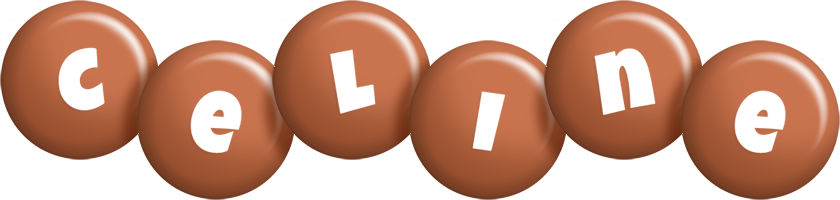 Celine candy-brown logo