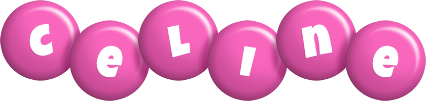 Celine candy-pink logo