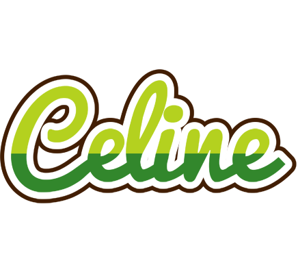 Celine golfing logo