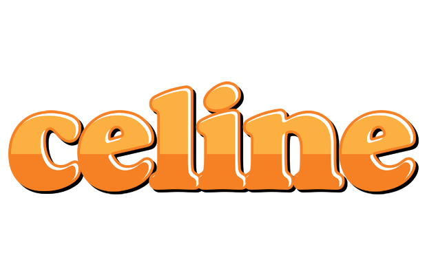 Celine orange logo