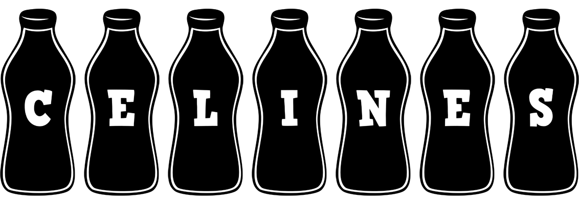 Celines bottle logo