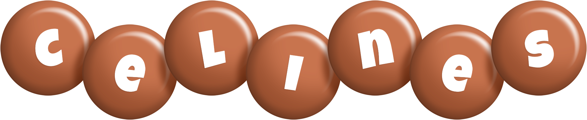 Celines candy-brown logo