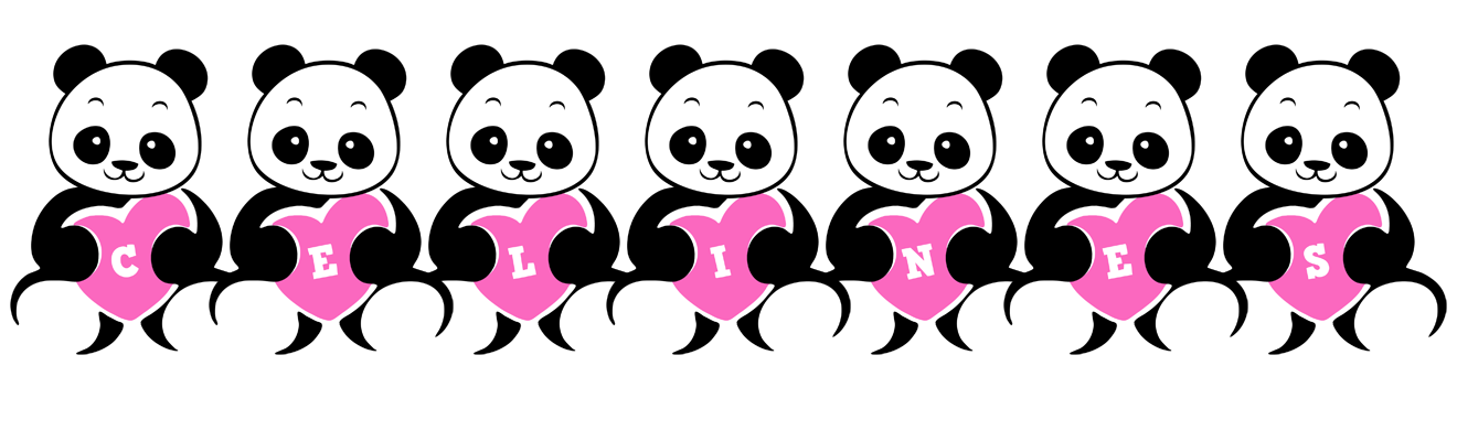 Celines love-panda logo