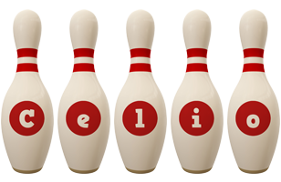 Celio bowling-pin logo