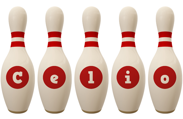 Celio bowling-pin logo