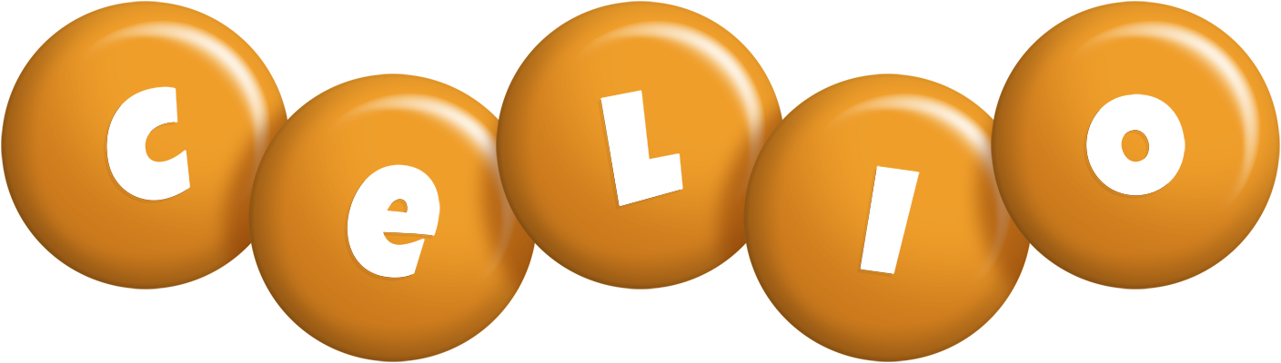 Celio candy-orange logo