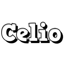 Celio snowing logo