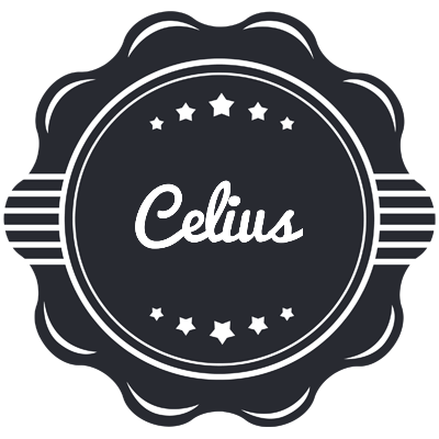 Celius badge logo