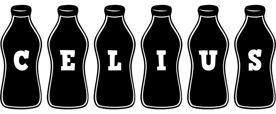Celius bottle logo