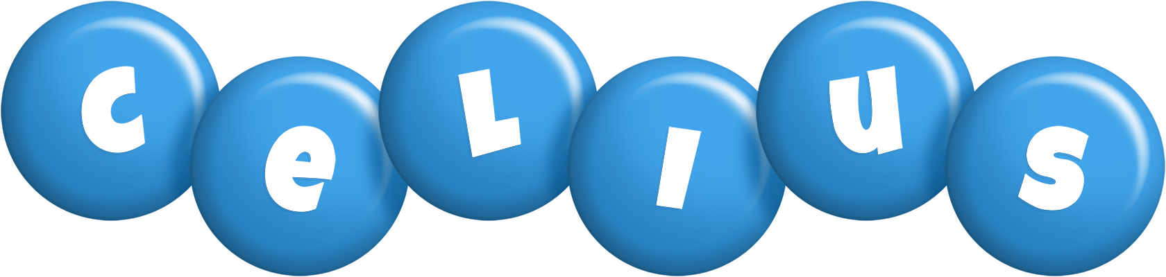 Celius candy-blue logo