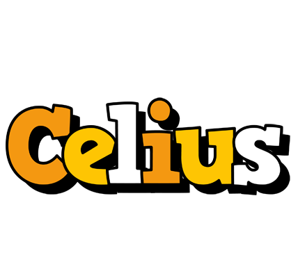 Celius cartoon logo