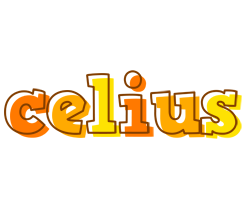 Celius desert logo