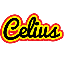Celius flaming logo