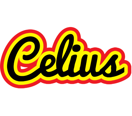 Celius flaming logo