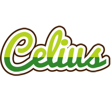 Celius golfing logo