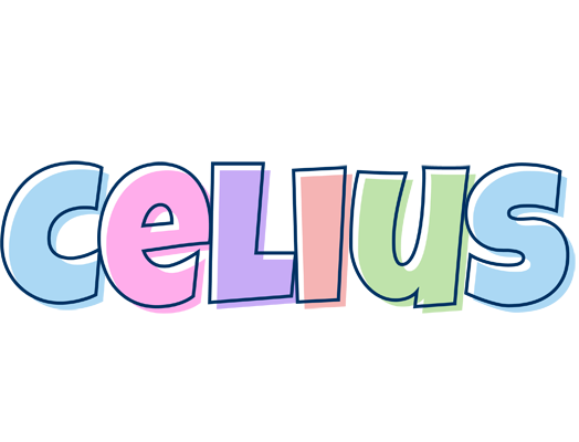 Celius pastel logo