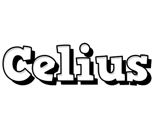 Celius snowing logo