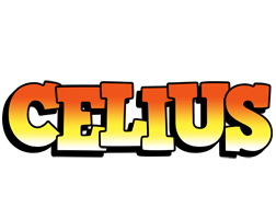 Celius sunset logo