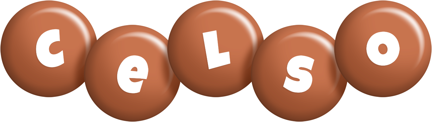 Celso candy-brown logo
