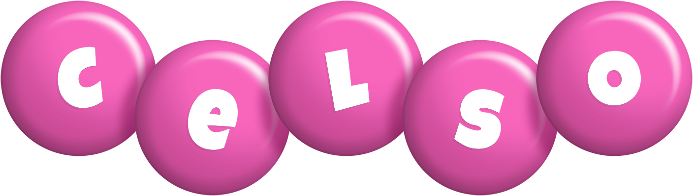 Celso candy-pink logo