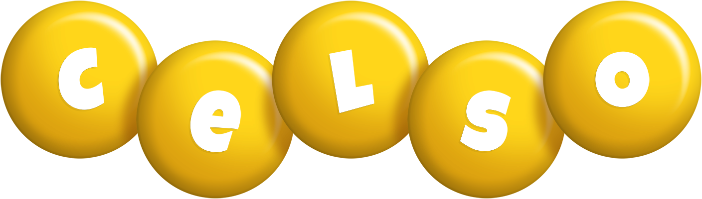 Celso candy-yellow logo
