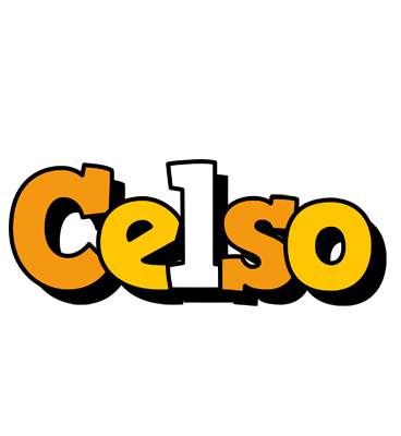 Celso cartoon logo