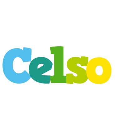 Celso rainbows logo