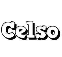 Celso snowing logo