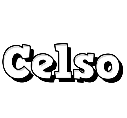 Celso snowing logo