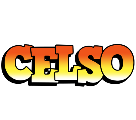 Celso sunset logo