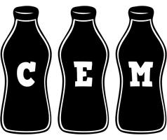 Cem bottle logo