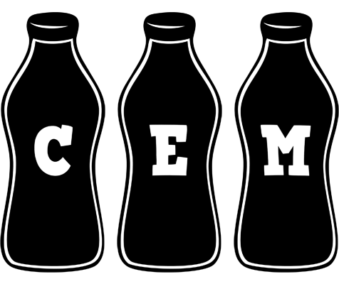 Cem bottle logo