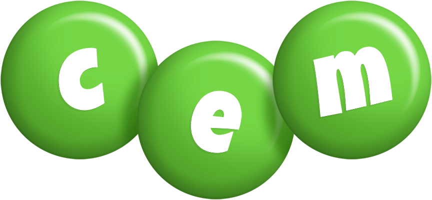 Cem candy-green logo