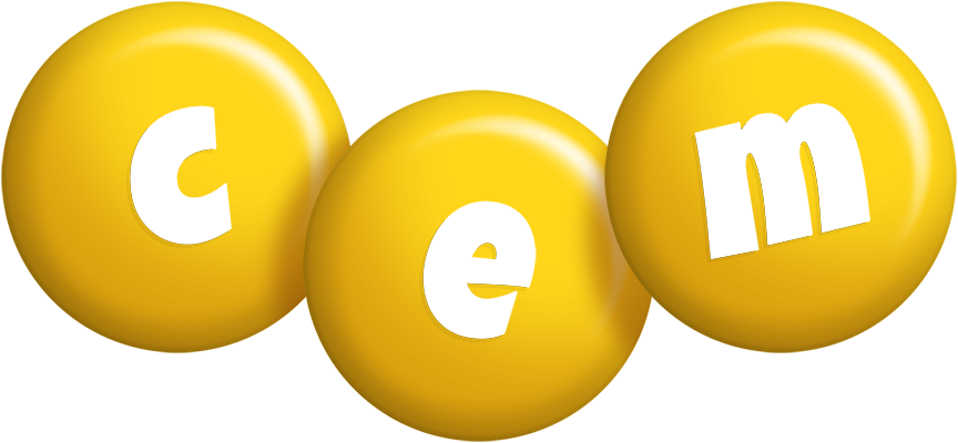 Cem candy-yellow logo