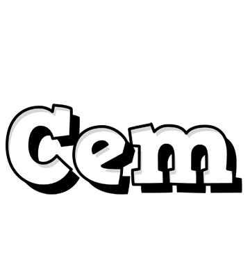 Cem snowing logo