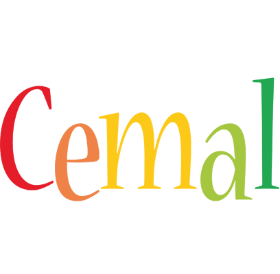 Cemal birthday logo
