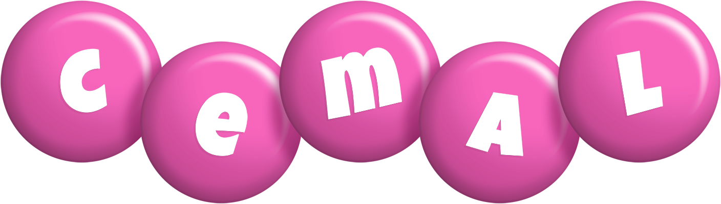 Cemal candy-pink logo