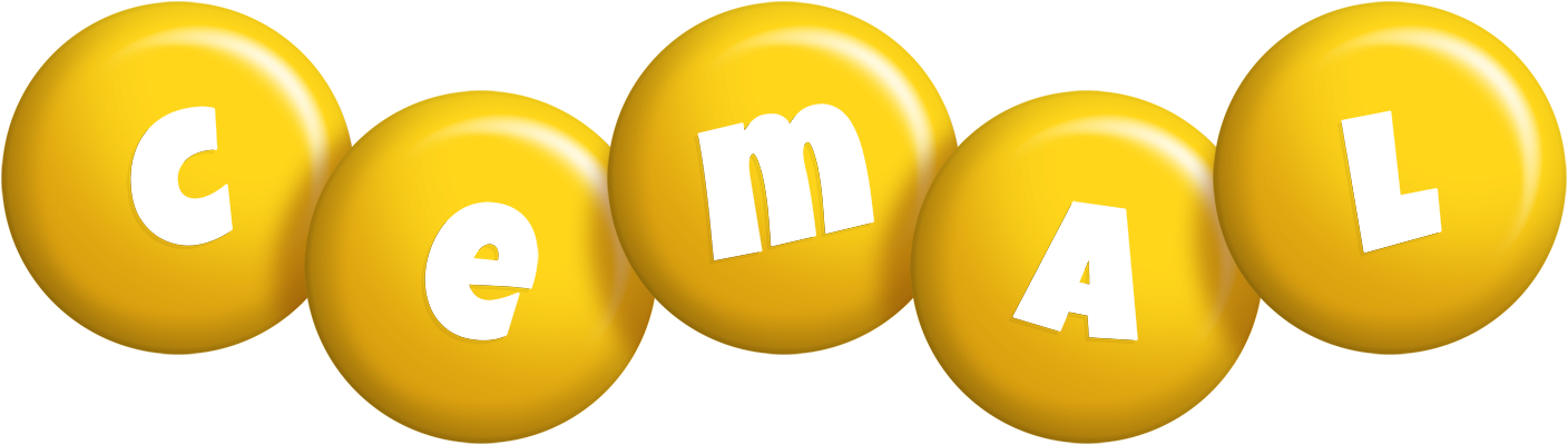 Cemal candy-yellow logo