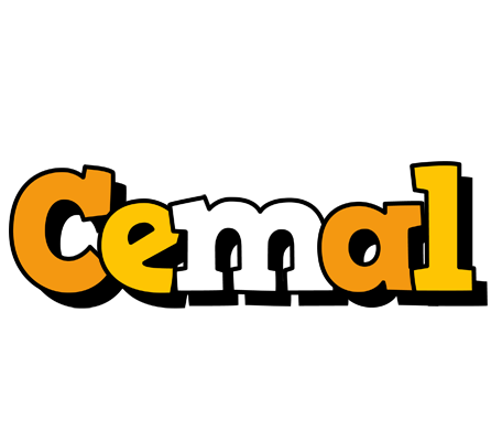 Cemal cartoon logo